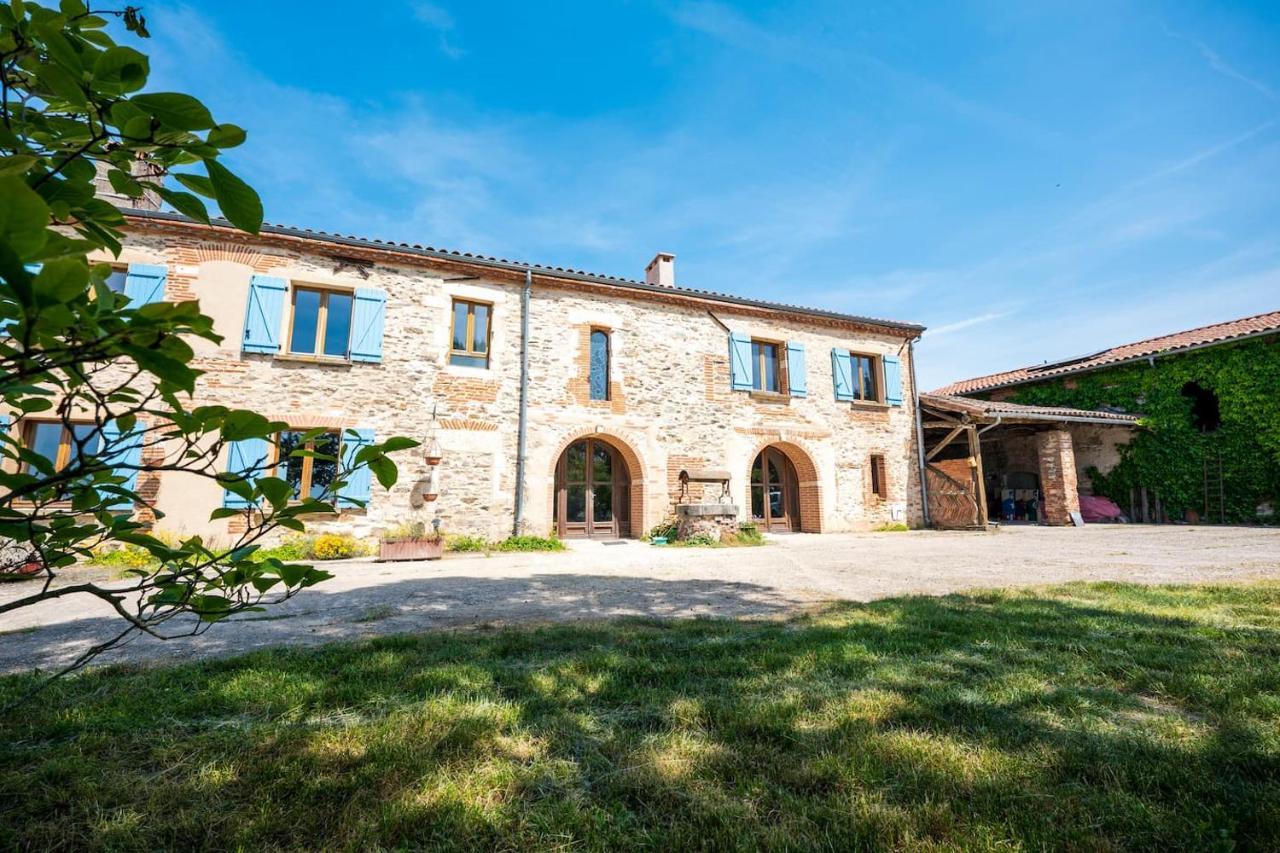 Chambres Et Table D'Hotes - Les Jardins De La Longagne Saussenac Exteriér fotografie